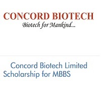 Concord Biotech Limited Scholarship for MBBS 2020-2021