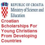 Croatian Scholarships For Young Christians From Developing Countries