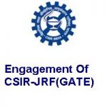 CSIR-Central Mechanical Engineering Research Institute Engagement Of CSIR-JRF(GATE)