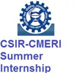 CSIR–Central Mechanical Engineering Research Institute Summer Internship