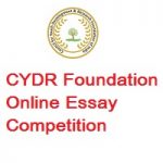 CYDR Foundation Online Essay Competition