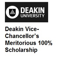 Deakin Vice-Chancellor’s Meritorious Scholarship - India