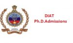 Defence Institute of Advanced Technology Ph.D. Admission Defence Institute of Advanced Technology Ph.D. Admission