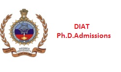 Defence Institute of Advanced Technology Ph.D. Admission