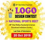 Design a Logo for National Sports Meet reflecting the ethos of Tribal and Sports
