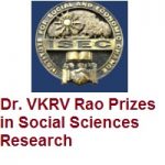 Dr.VKRV Rao Prizes in Social Sciences Research