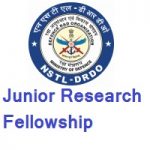 DRDO-NSTL Junior Research Fellowship