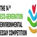 The 14th Eco-generation Environmental Essay Competition Ecosystem Restoration The 14th Eco-generation Environmental Essay Competition Ecosystem Restoration
