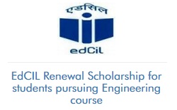 EdCIL Renewal Scholarship For Students Pursuing Engineering Course