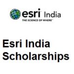 Esri India Masters Scholarships in GIS Esri India Scholarships 2022