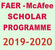 FAER McAfee Scholar Awards 2019-20