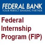 Federal Internship Program (FIP) Offered By Federal Bank