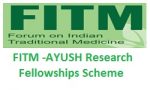 FITM -AYUSH Research Fellowships Scheme