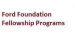 Ford Foundation Fellowship Programs 2019