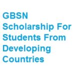 GBSN Scholarship For Students From Developing Countries