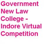 Government New Law College Indore Virtual Competition