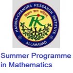 Harish-Chandra Research Institute Summer Programme In Mathematics