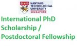 HASS International PhD Scholarship / Postdoctoral Fellowship 2019