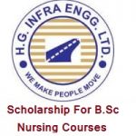 HG Infra Engineering Limited Scholarship For B.Sc Nursing Courses HG Infra Engineering Limited Scholarship For B.Sc Nursing Courses
