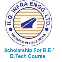 HG Infra Engineering Limited Scholarship For BE/BTech Course 2020-2021