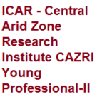 ICAR - Central Arid Zone Research Institute CAZRI Young Professional-II