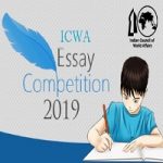 ICWA Eassy Competition 2019