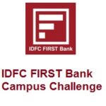 IDFC FIRST Bank Campus Challenge