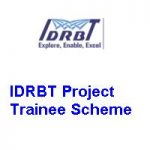 IDRBT Project Trainee Scheme - IPTS - Internship Opportunities