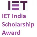 IET India Scholarship Award 2026 Offered By Institution of Engineering and Technology IET India Scholarship Award 2021 - Institution of Engineering and Technology