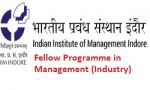 IIM Indore Fellow Programme in Management (Industry) IIM Indore Fellow Programme in Management (Industry)