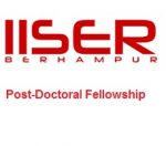 IISER Berhampur Post-Doctoral Fellowship