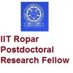 IIT Ropar Postdoctoral Research Fellow