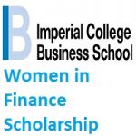 Imperial College Business School Women in Finance Scholarship