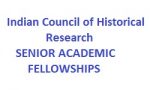 Indian Council of Historical Research Senior Academic Fellowships (SAF)