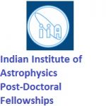 Indian Institute of Astrophysics Regular Post-Doctoral Fellowships