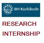 Indian Institute of Management Kozhikode Research Internship