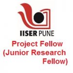 Indian Institute of Science Education and Research Pune Project Fellow (Junior Research Fellow)