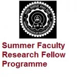 Indian Institute of Technology Delhi Summer Faculty Research Fellow Programme 2021