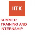 Indian Institute of Technology Kanpur-SUMMER TRAINING AND INTERNSHIP