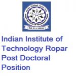 Indian Institute of Technology Ropar Postdoctoral Position
