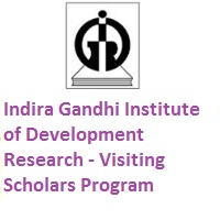 Indira Gandhi Institute of Development Research Visiting Scholars Program
