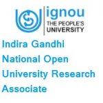 Indira Gandhi National Open University Research Associate