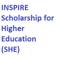 INSPIRE Scholarship for Higher Education (SHE)