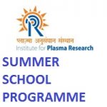 Institute for Plasma Research (IPR) Summer School Program