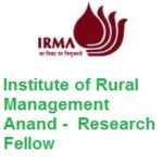 Institute of Rural Management Anand - IRMA Research Fellow