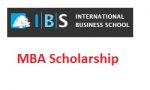 International Business School MBA Scholarship