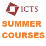 International Centre for Theoretical Sciences - SUMMER COURSES