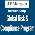 Internship in Global Risk & Compliance Program Offered By JPMorgan Chase & Co.