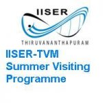 IISER-TVM Summer Visiting Programme 2020