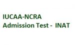 IUCAA-NCRA ADMISSION TEST INAT – 2018 IUCAA-NCRA ADMISSION TEST INAT - 2018